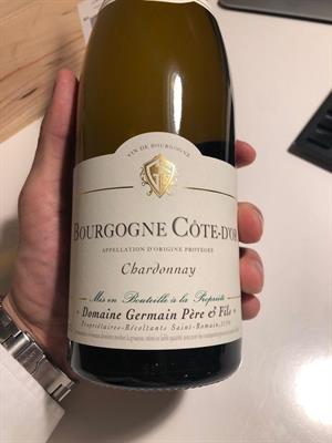 BOURGOGNE COTE D'OR CHARDONNAY 2020 DOMAINE GERMAIN