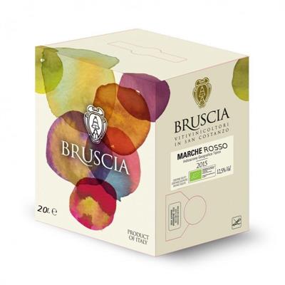 BAG IN BOX MARCHE ROSSO SENZA SOLFITI 5LT BRUSCIA