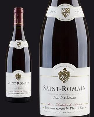 SAINT ROMAIN ROUGE AOC SOUS LE CHATEAUX 2022 DOMAINE GERMAIN